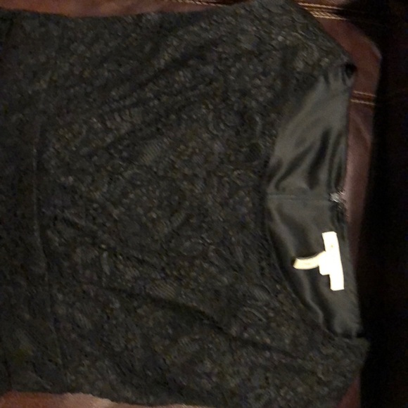 BCBGeneration black lace dress, lined, pockets, 2 - Picture 2 of 3